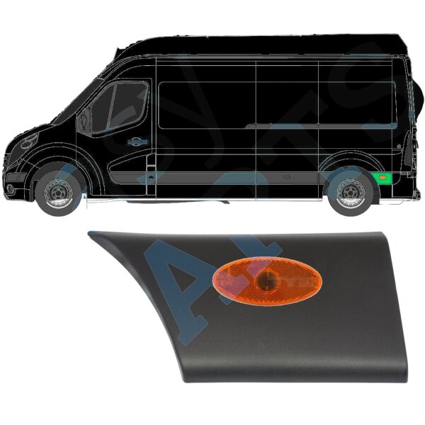 Hinten Kotflügel Seitenleiste Heckleuchte Für Renault Master Ab 2010 Links