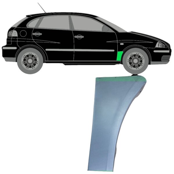 Vorne Kotflügel Blech Für Seat Ibiza 2002 Bis 2008 Rechts