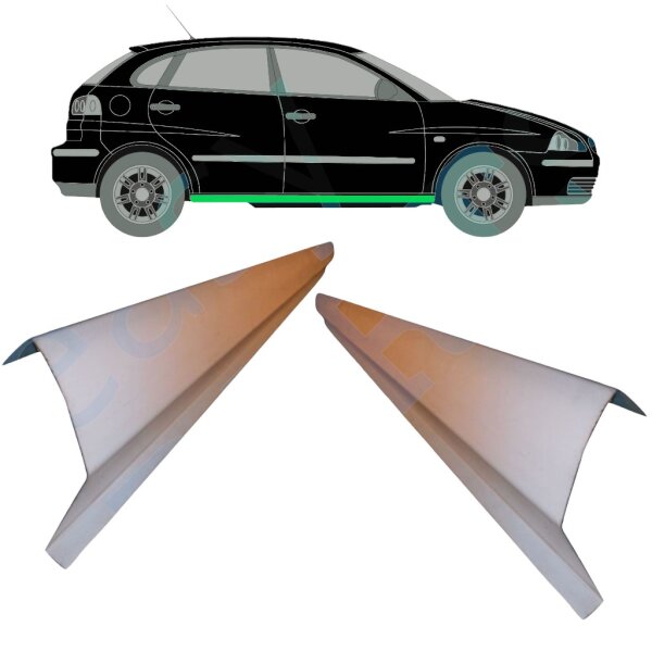 Schweller Blech Satz für Seat Ibiza 2002 - 2008 rechts & links