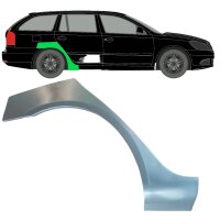 Hinten Kotflügel Blech Für Skoda Octavia Ii 2004 Bis 2013 Links