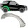 Hinten 3 - D Radlauf Blech für Toyota Rav4 2000 - 2005 links