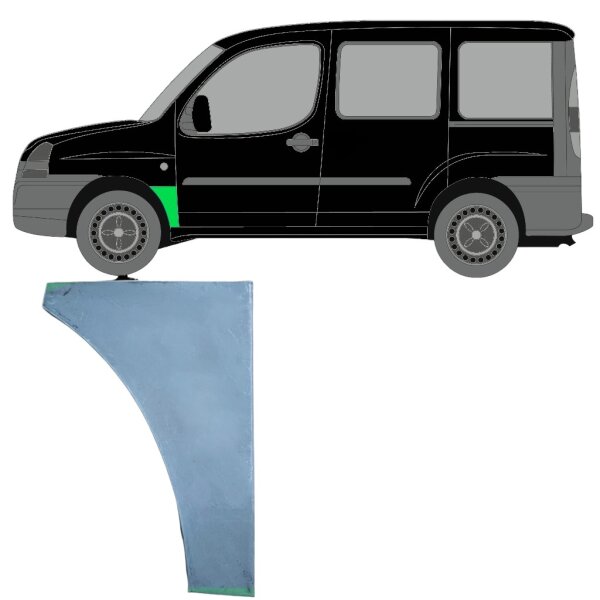 Schweller Blech Satz für Fiat Croma 2005 - 2010 rechts & links Unterteil