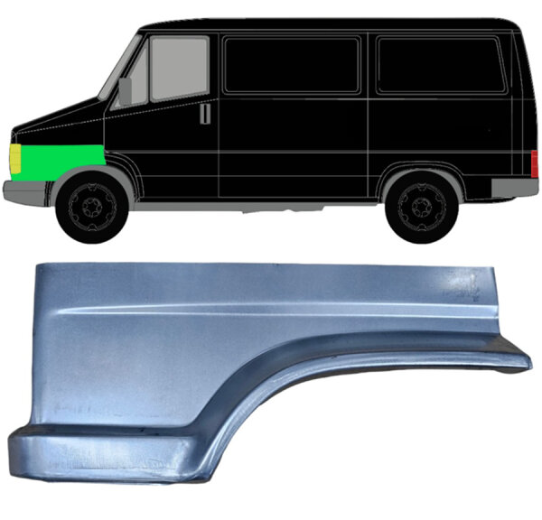 Vorne Kotflügel Blech für Citroen C25 1981 - 1990 links