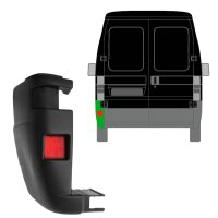 Hinten Stossstange für Fiat Ducato 2002 - 2006 links