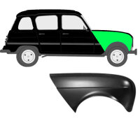 Vorne Kotflügel für Renault 4 1962 - 1993 rechts