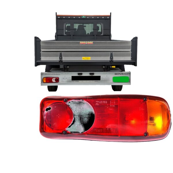 Hinten Fahrgestell Behälter Licht für Renault Master Ab 2010 rechts