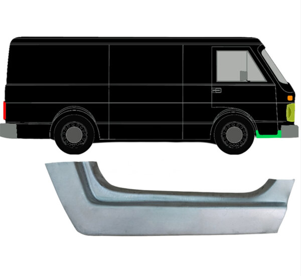 Vorne Schweller Blech für Volkswagen Lt 1975 - 1996 rechts