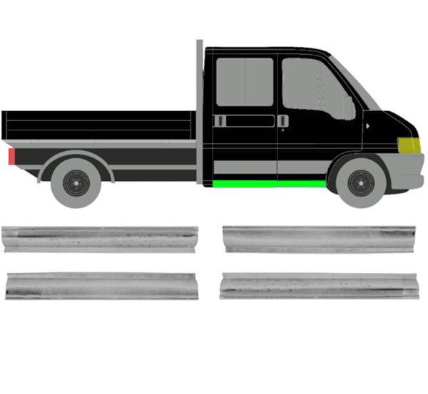 Hinten & Vorne Schweller Satz für Fiat Ducato 94 - 06 links & rechts