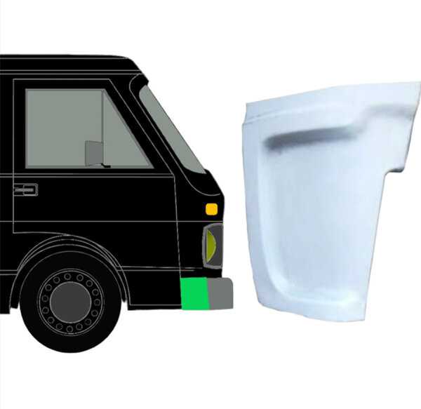 Vorne Kotflügel Blech für Volkswagen Lt 1975 - 1996 rechts