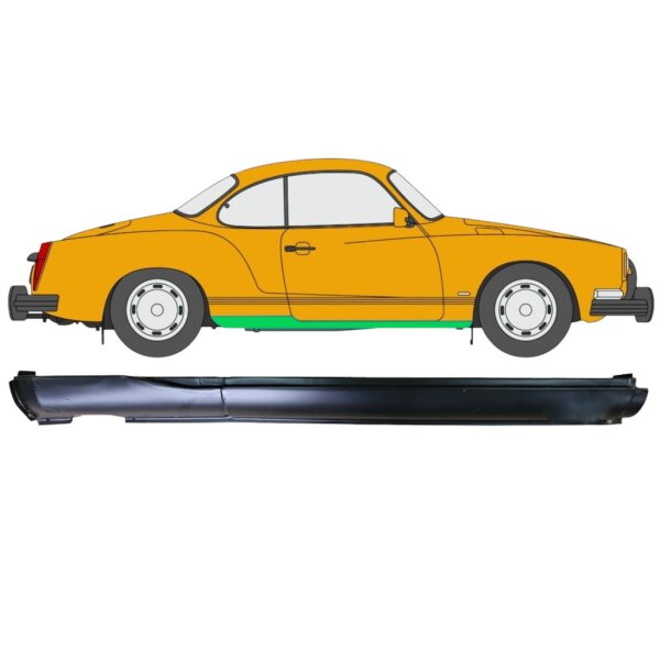 Schweller Blech Satz für Volkswagen Jetta 2010 - 2018 rechts & links