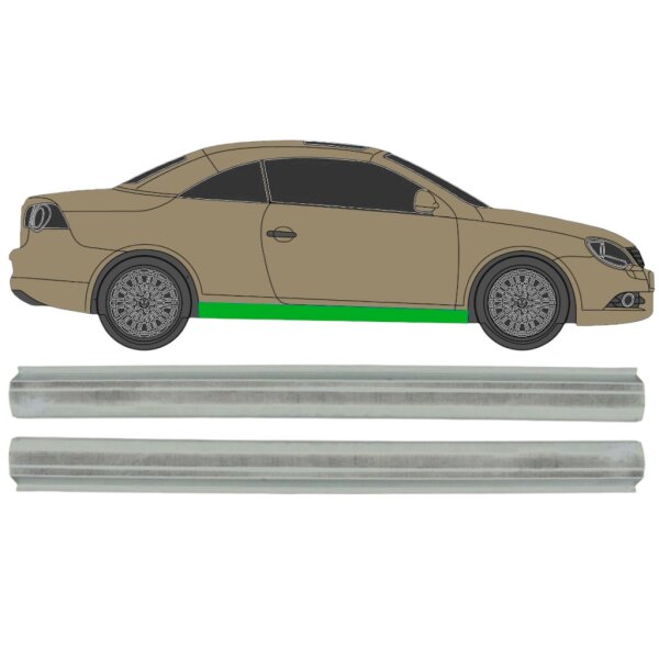 Schweller Blech Satz für Volkswagen Golf Plus 2005 - 2013 rechts & links