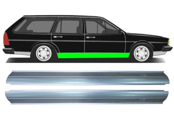 Schweller Blech Satz für Volkswagen Passat B2 1980 - 1988 rechts & links