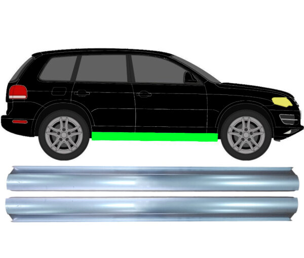 Schweller Blech Satz für Volkswagen Touareg 2002 - 2010 rechts & links