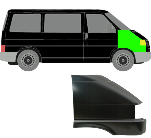 Vorne Kotflügel für Volkswagen Transporter T4 1990 - 1996 rechts