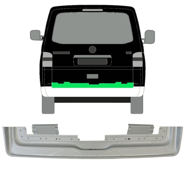 Hinten Heckklappe Blech für Volkswagen Transporter T5 Ab 2003