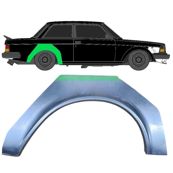 Hinten 3 Tür Radlauf Blech für Volvo 240 1974 - 1993 rechts