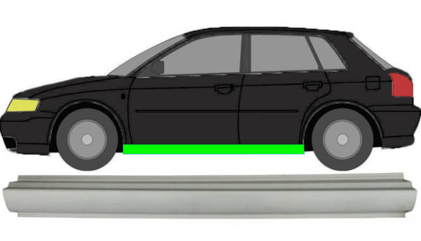 Schweller für Audi A3 B3 5 Türer 1996 - 2003 links