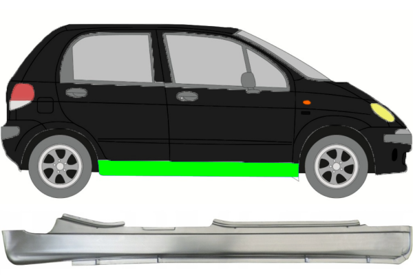 Schweller für Daewoo Matiz 1998 - 2008 rechts