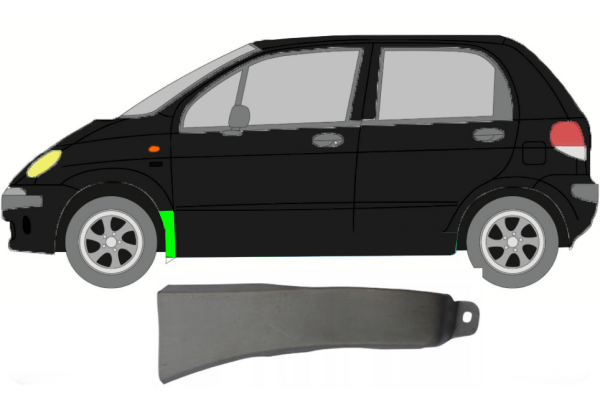 Kotflügel für Daewoo Matiz 1998 - 2008 vorne links